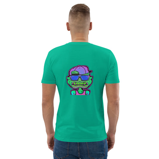 Unisex organic cotton t-shirt feat Lil LoCo #44