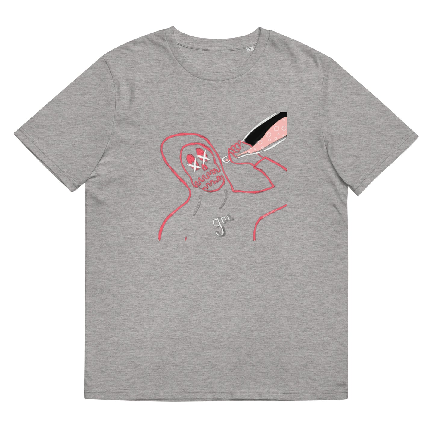 Unisex organic cotton t-shirt feat rekguy #889