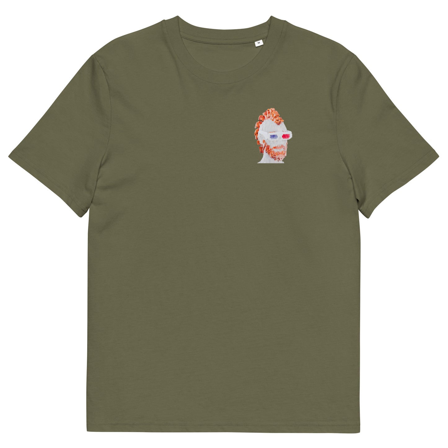 Unisex organic cotton t-shirt feat. BrightFutureGuy - Farcaster