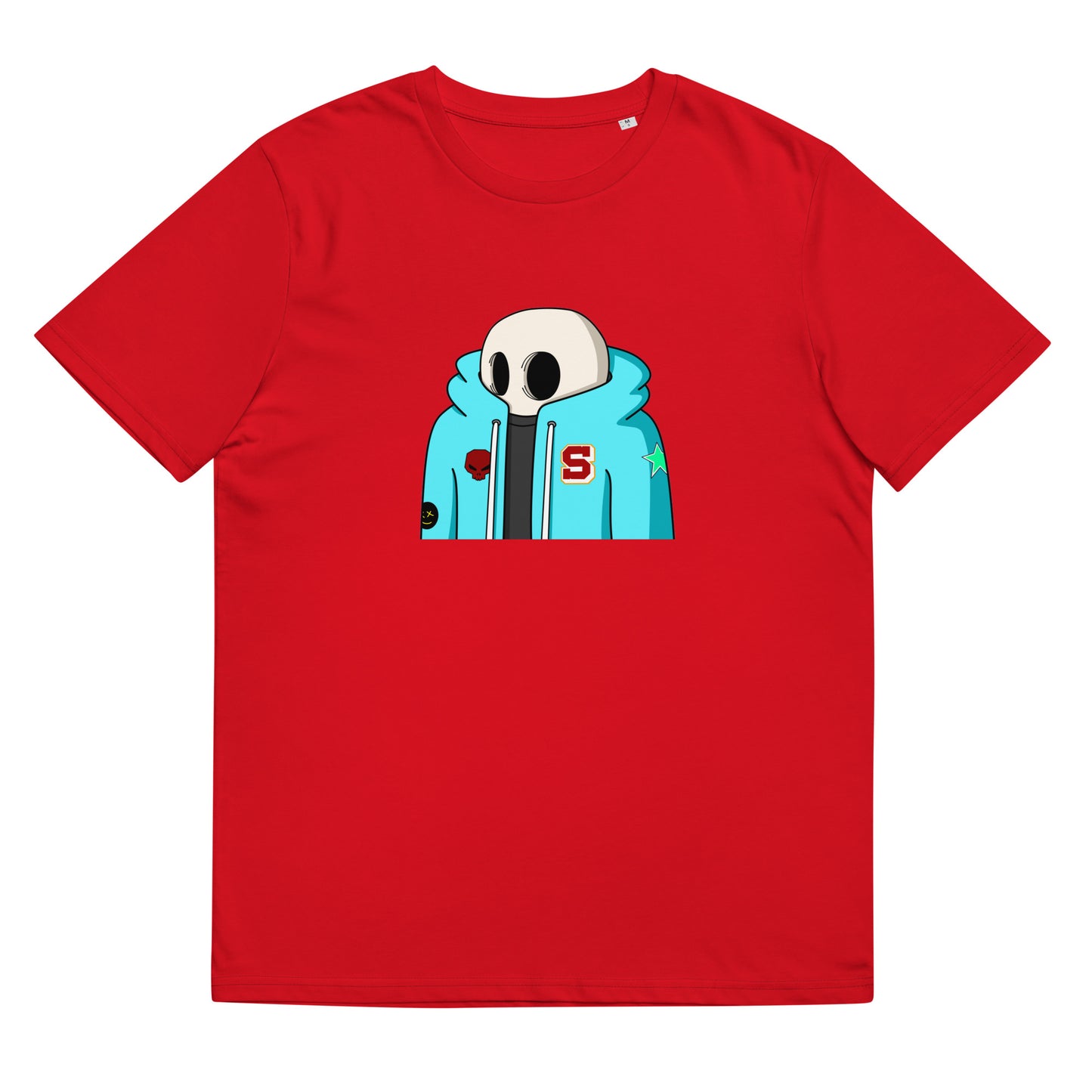 Unisex organic cotton t-shirt feat Skuyxz