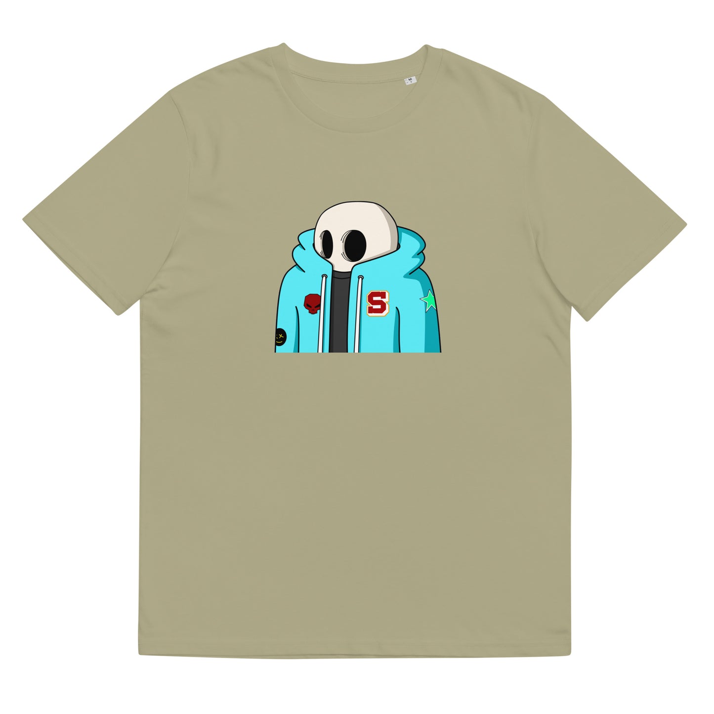 Unisex organic cotton t-shirt feat Skuyxz