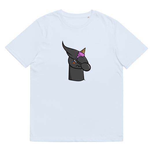Unisex organic cotton t-shirt feat UNICORN #333D