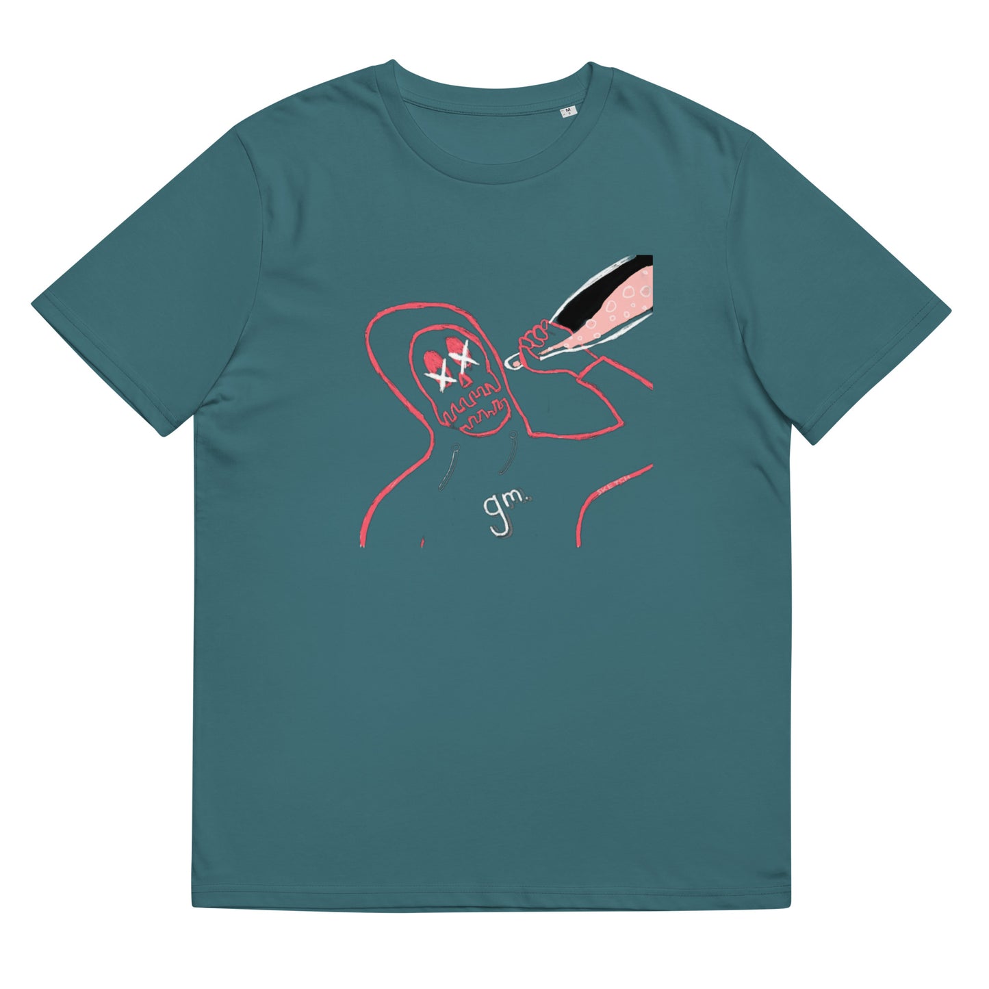 Unisex organic cotton t-shirt feat rekguy #889