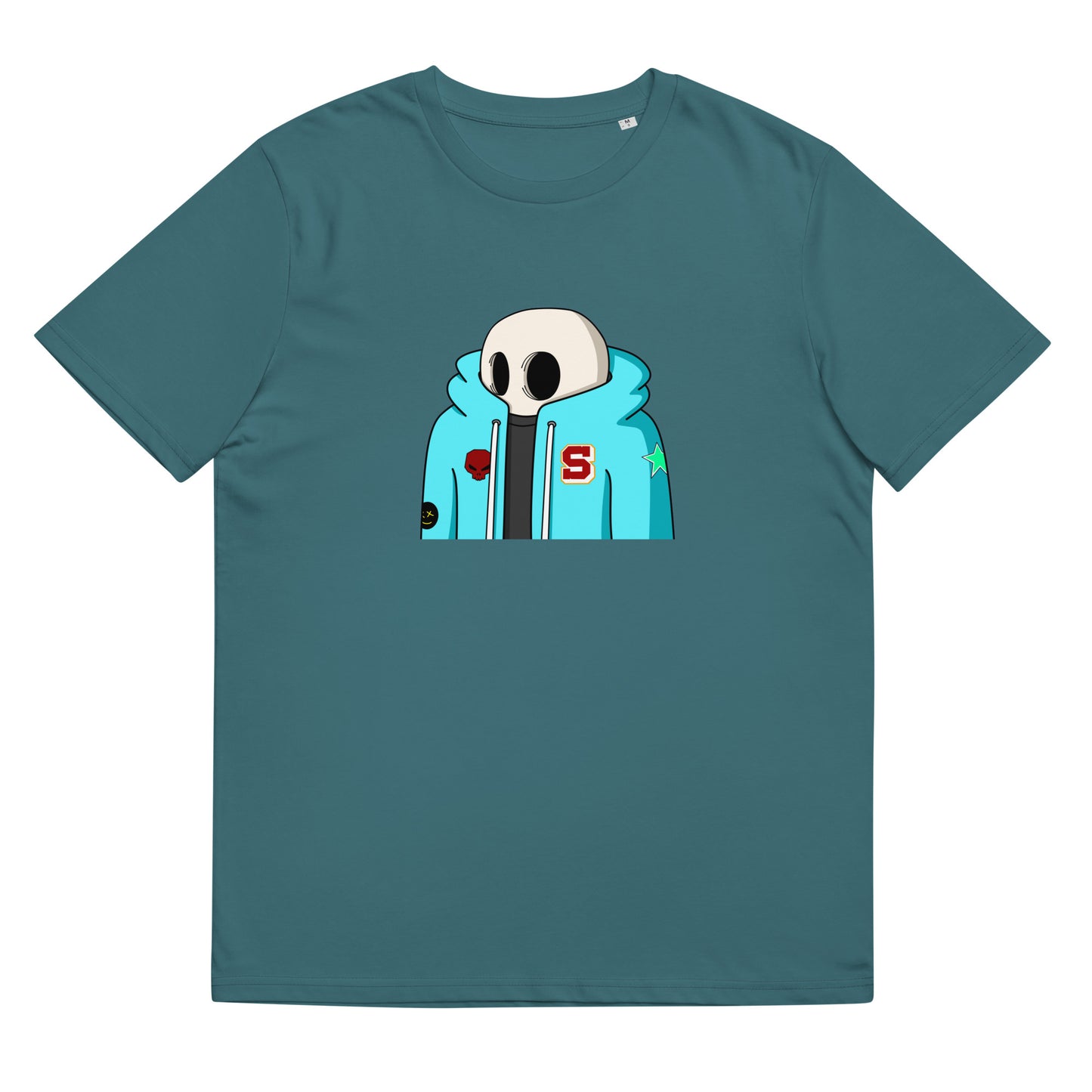 Unisex organic cotton t-shirt feat Skuyxz