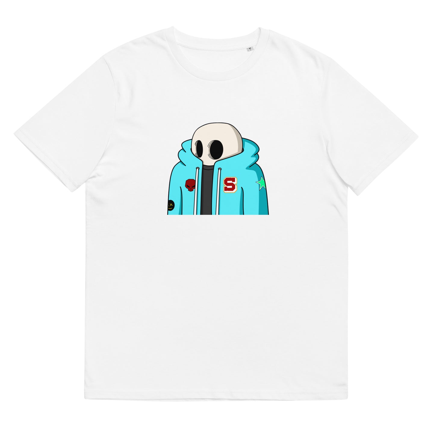 Unisex organic cotton t-shirt feat Skuyxz