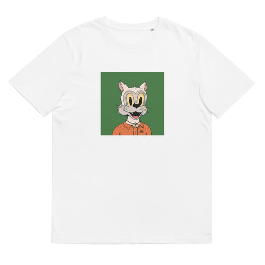 Unisex organic cotton t-shirt feat DEGEN TOONZ #7949