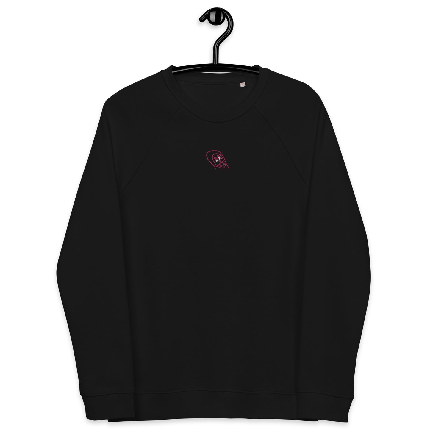 Unisex organic raglan sweatshirt feat rektguy #889