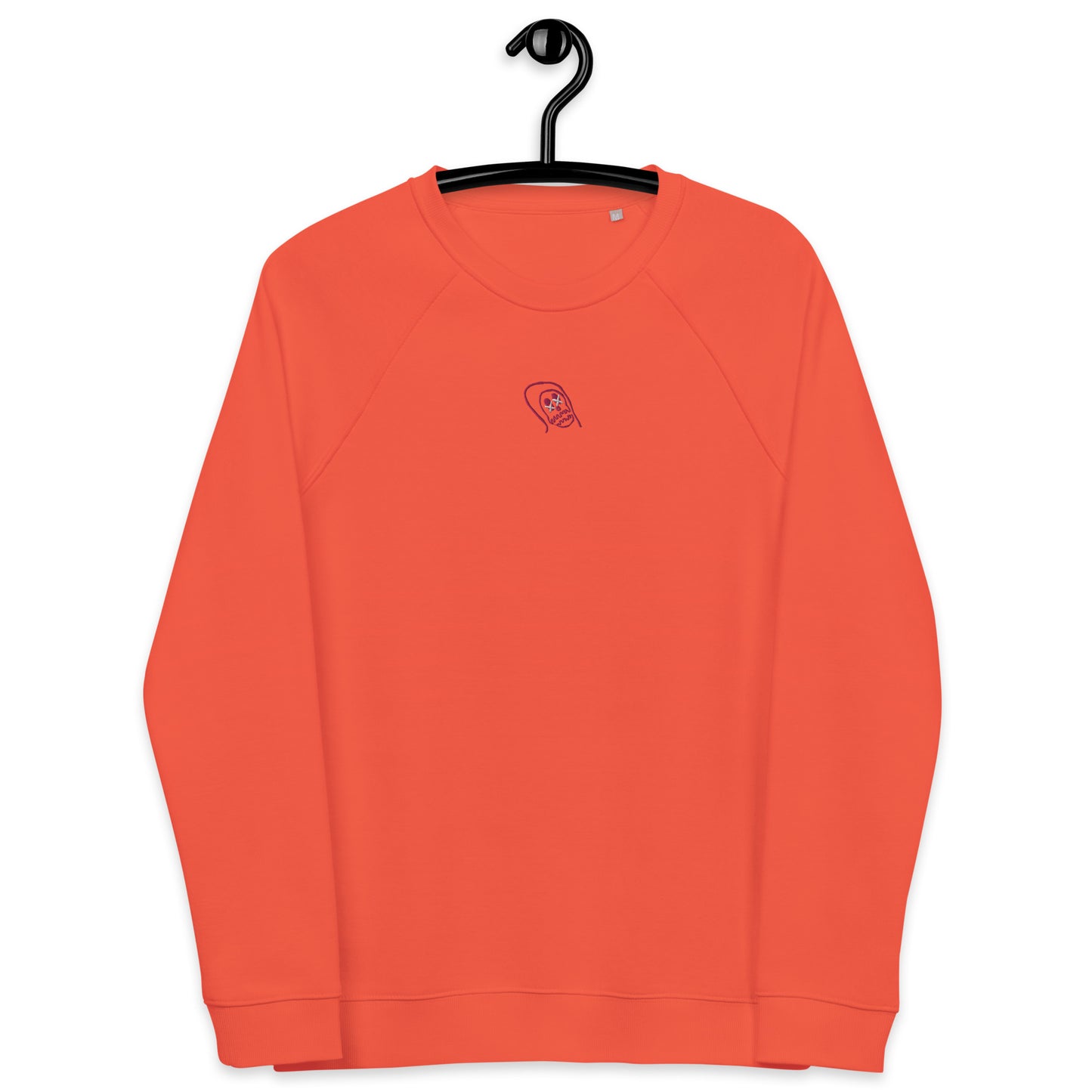 Unisex organic raglan sweatshirt feat rektguy #889