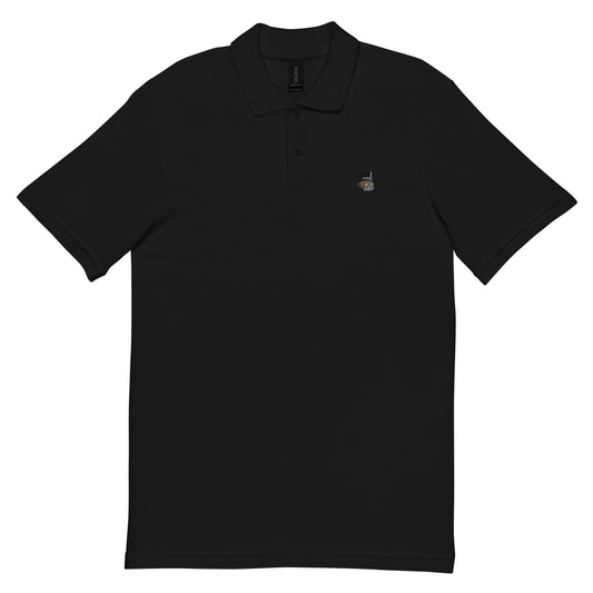 Unisex pique polo shirt feat Donsy #4026