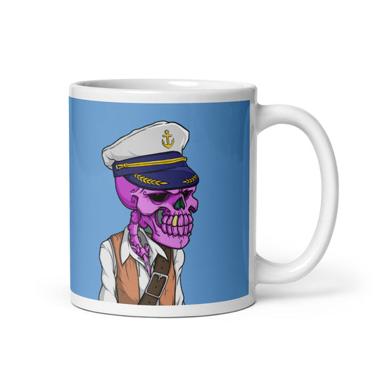 White glossy mug feat arkaneskulls