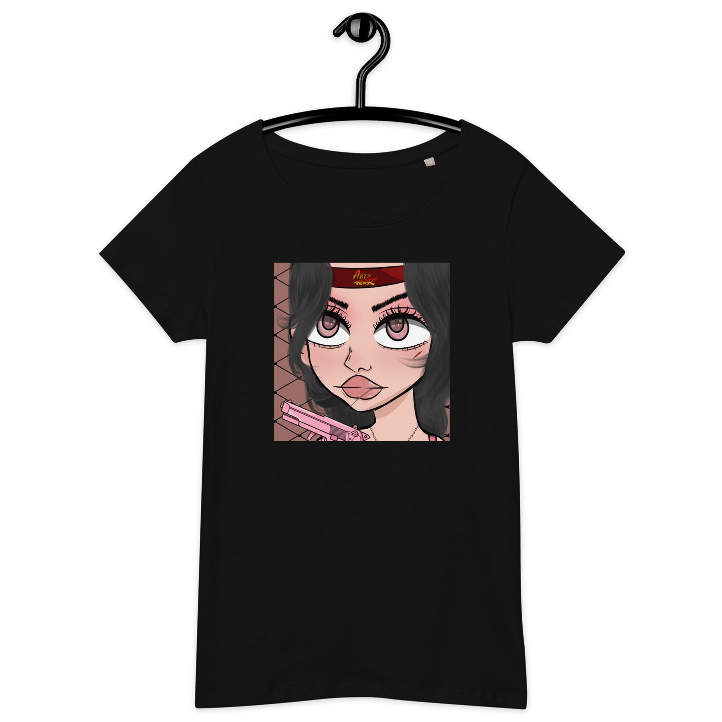 Women’s organic t-shirt feat sassy bae