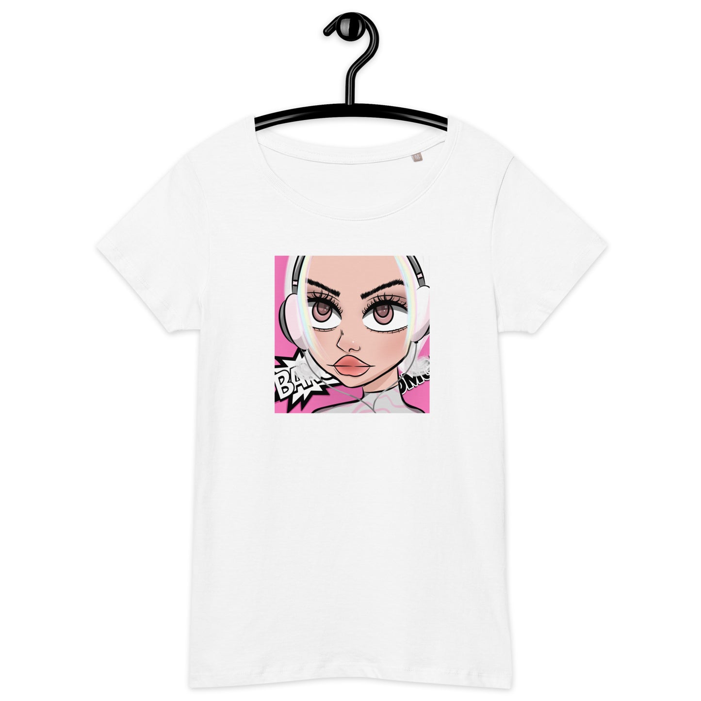 Women’s organic t-shirt feat sassy bae