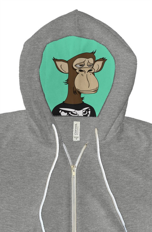 bella canvas zip hoody