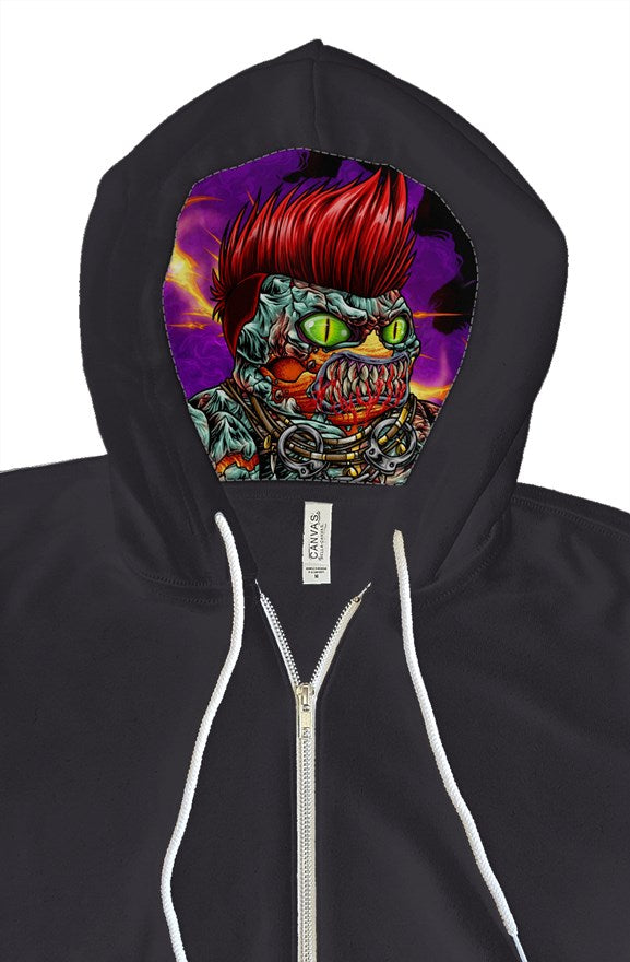 bella canvas zip hoody