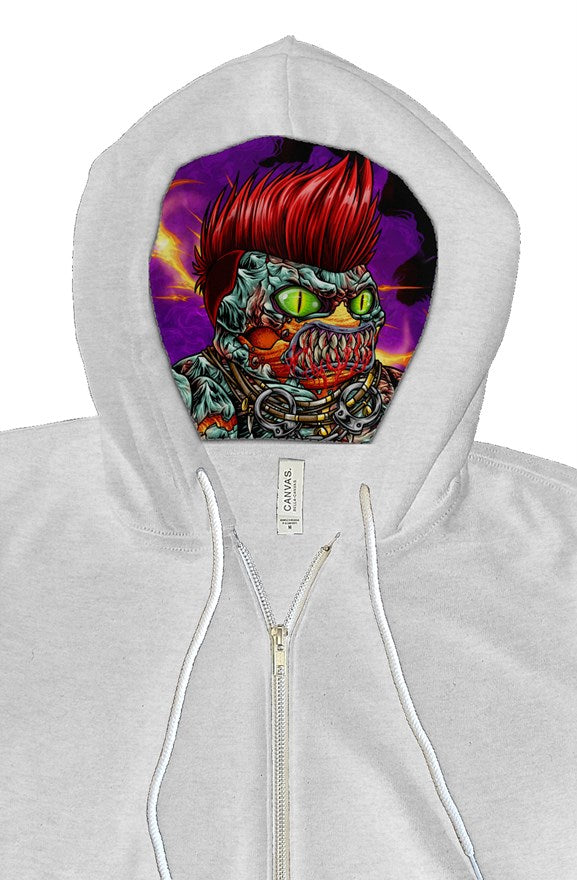 bella canvas zip hoody