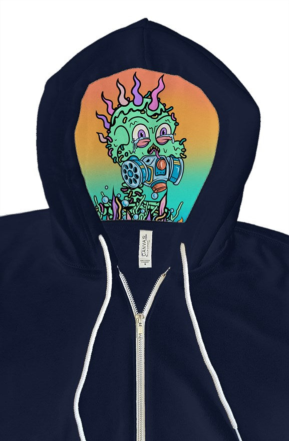 bella canvas zip hoody