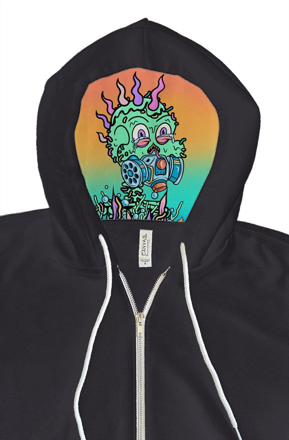 bella canvas zip hoody