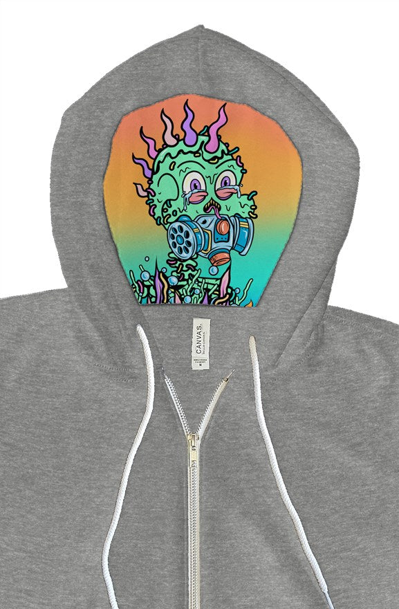bella canvas zip hoody
