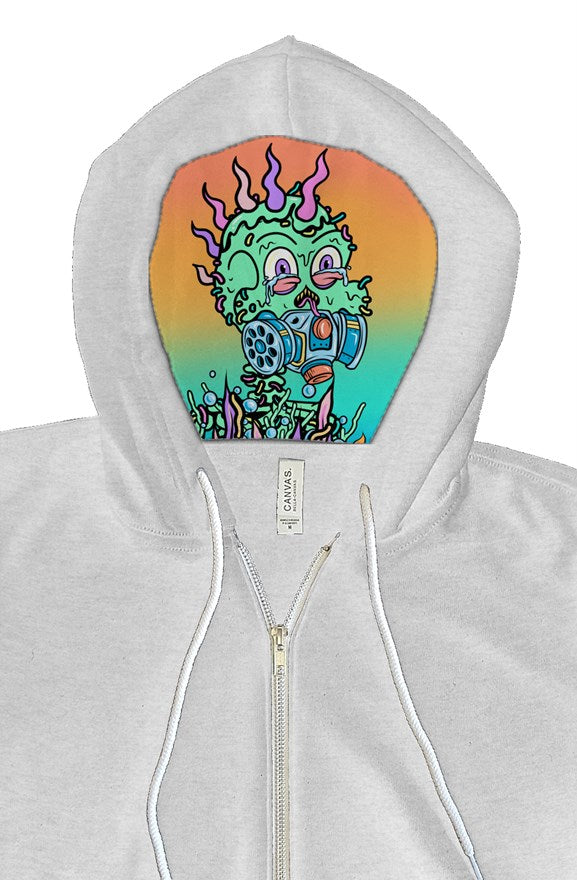 bella canvas zip hoody