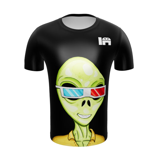 Alien #0010 by inkink Shivadelic - ALL OVER t-shirt