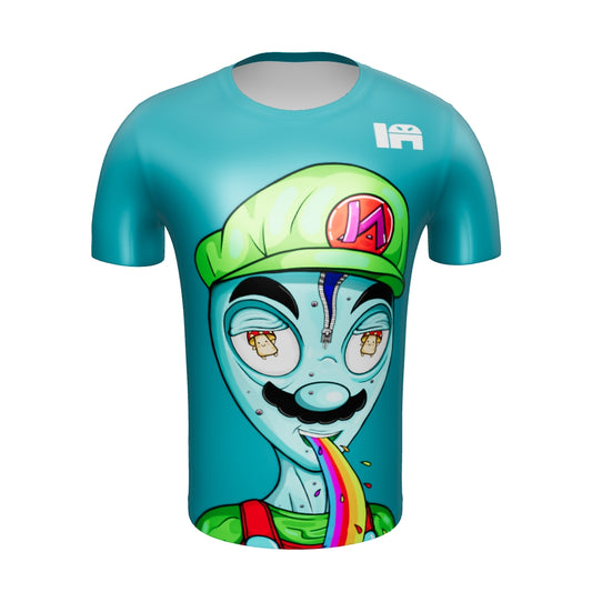 Alien #0019 by inkink Shivadelic - ALL OVER t-shirt