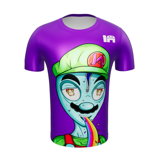Alien #0019 by inkink Shivadelic - ALL OVER t-shirt