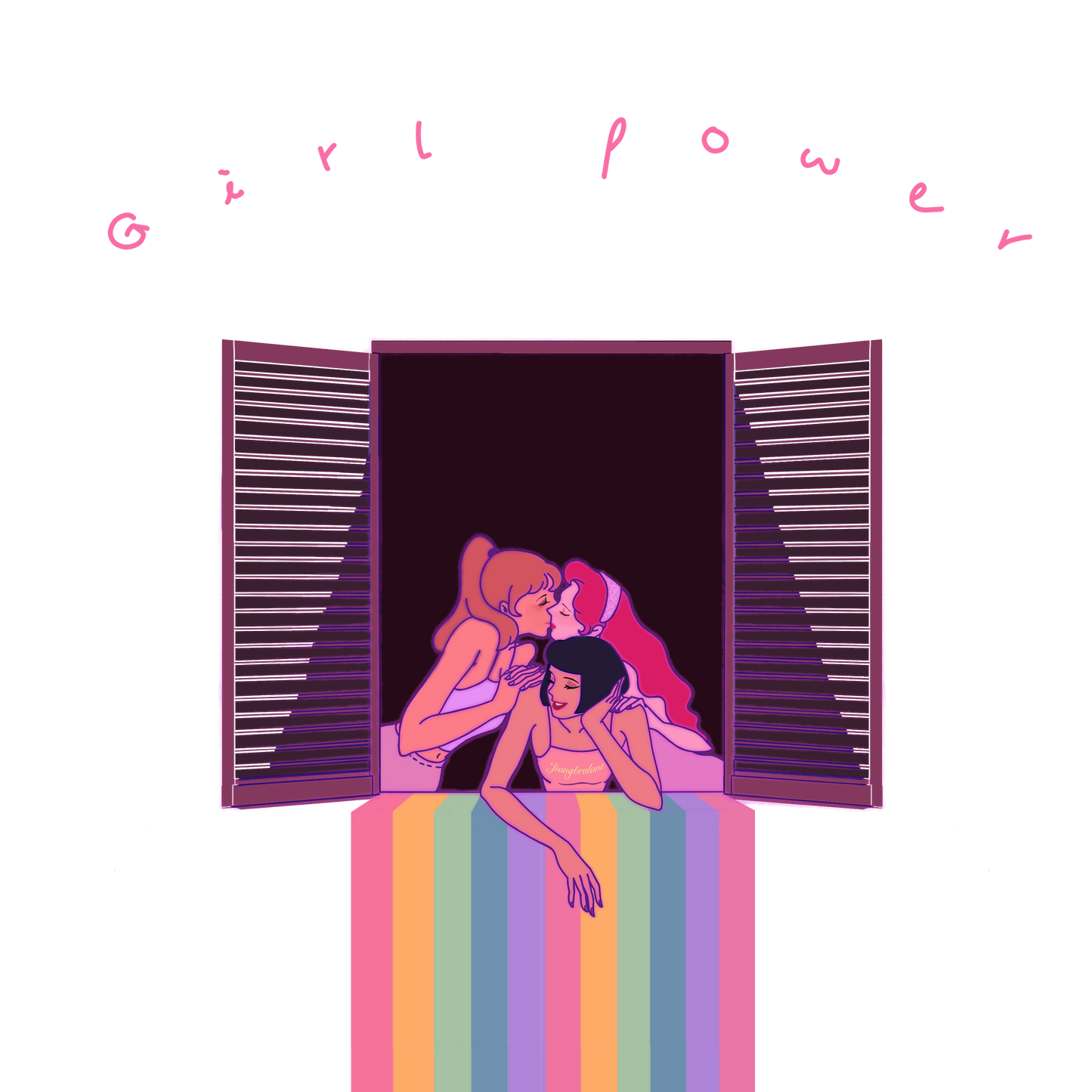 Girl power by Jiangbrulant - T-Shirt