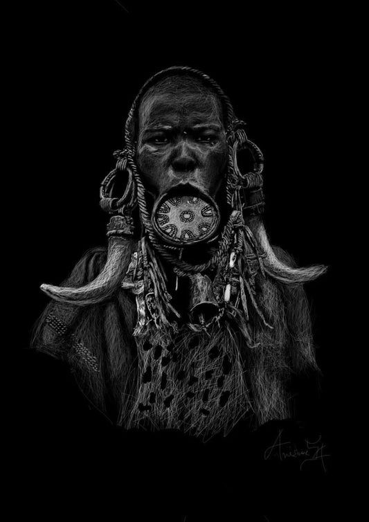 “African Beauty” by Samuel Friday - NFT Champion #06