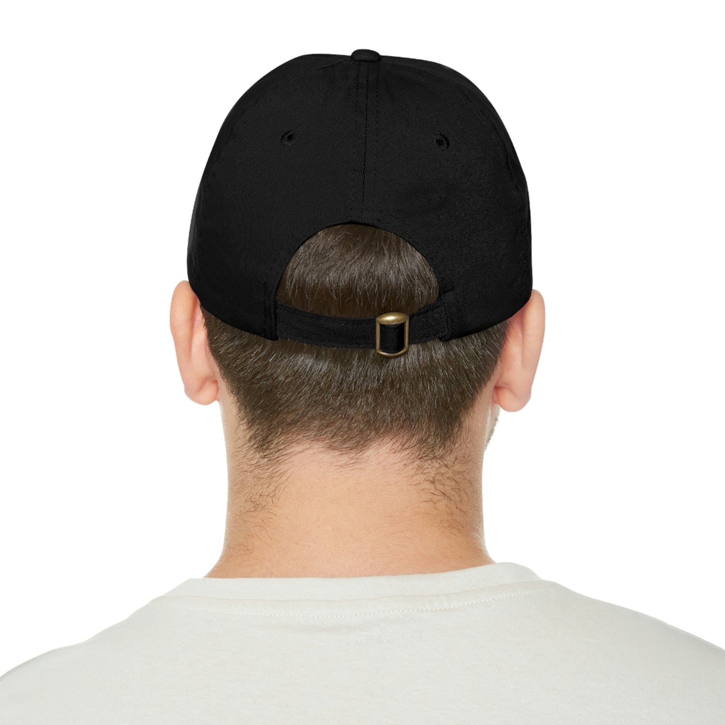 Dad Hat with Leather Patch feat. NFT TKP BAD BUNNY #0978
