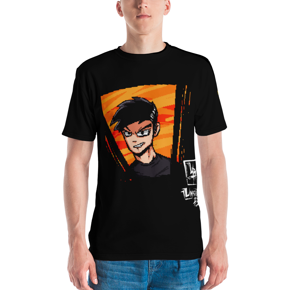 Pixel Portrait by Unreal Boy - ALL OVER T-shirt