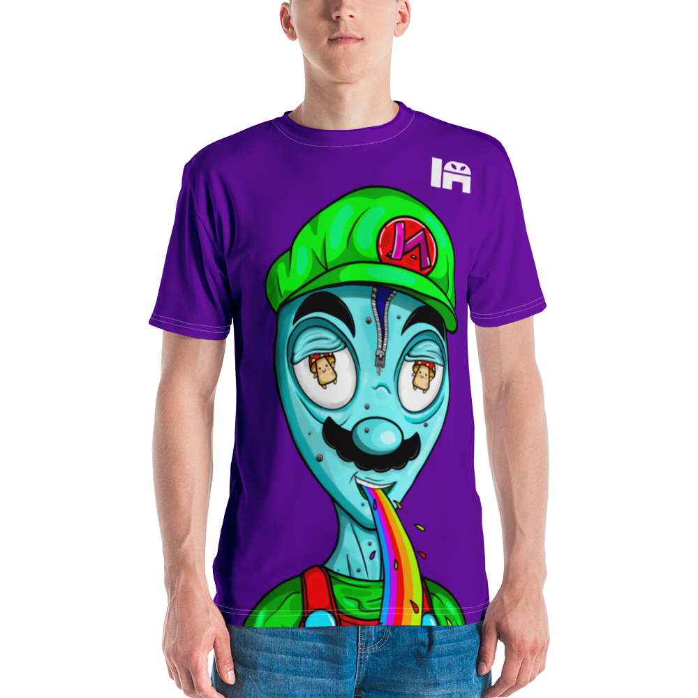 Alien #0019 by inkink Shivadelic - ALL OVER t-shirt