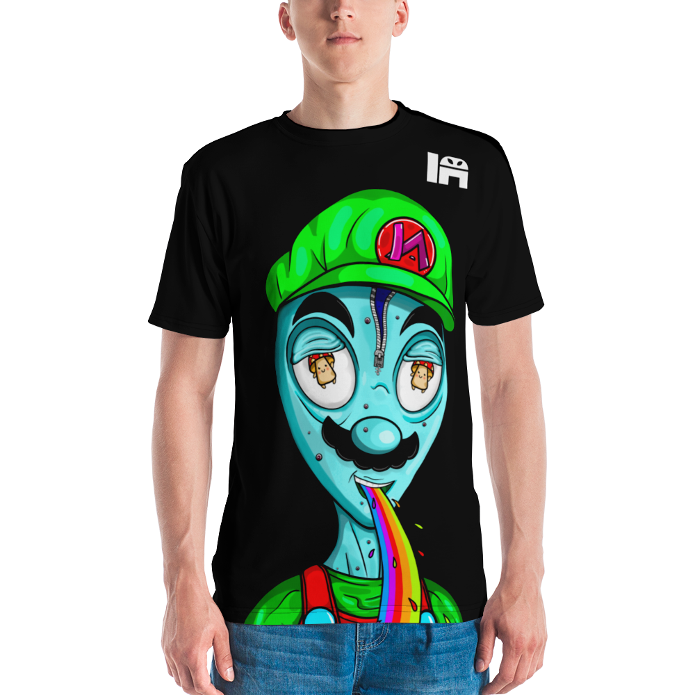 Alien #0019 by inkink Shivadelic - ALL OVER t-shirt