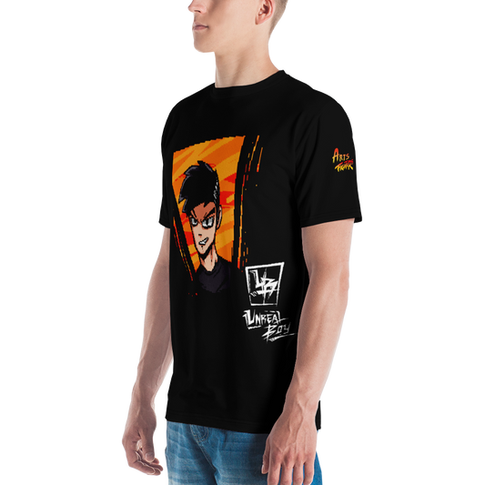 Pixel Portrait by Unreal Boy - ALL OVER T-shirt