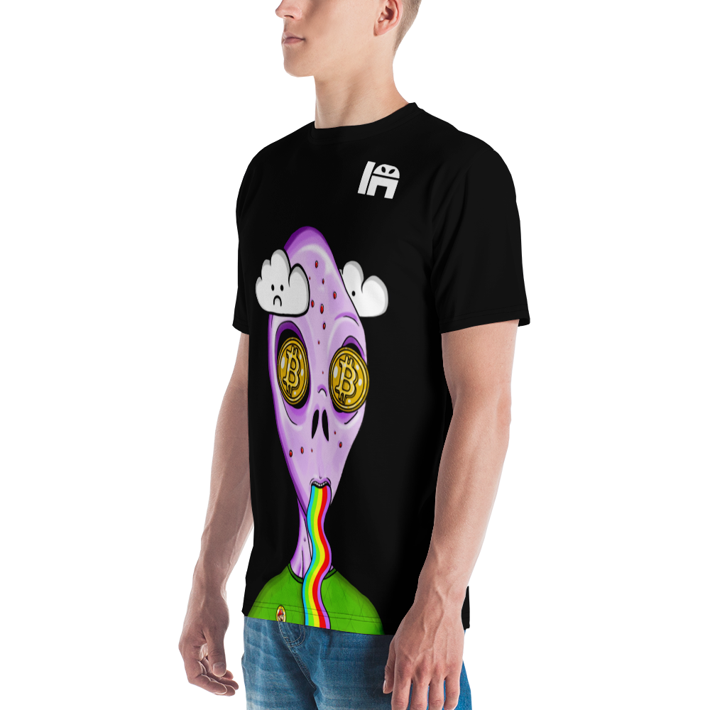 Alien #0011 by inkink Shivadelic  - ALL OVER T-Shirt