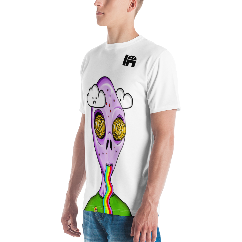 Alien #0011 by inkink Shivadelic  - ALL OVER T-Shirt