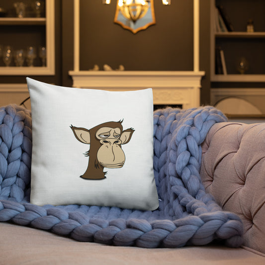 Premium Pillow  feat Polygon Ape YC #6437