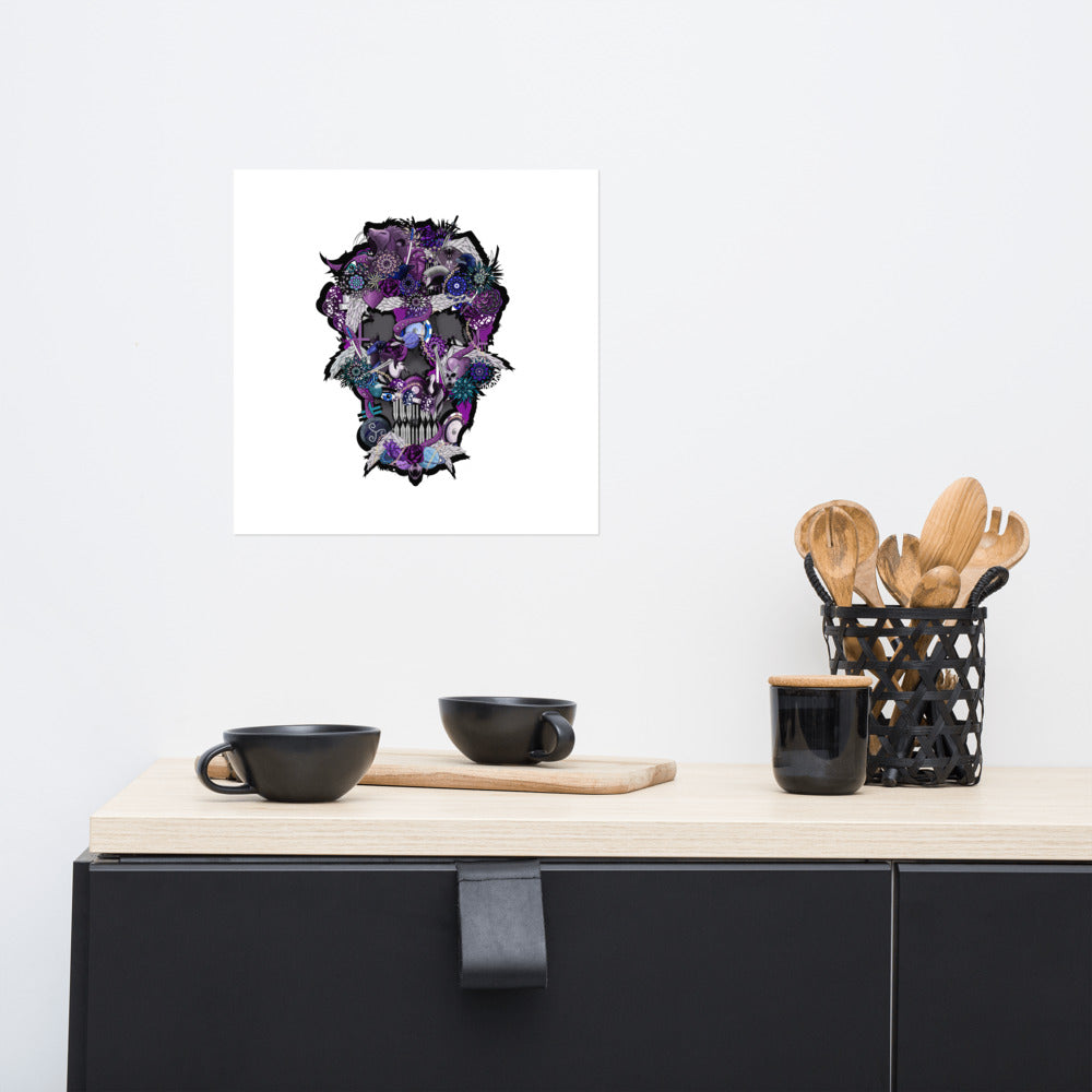 Skull Phantom by Phantom illustrations - Poster