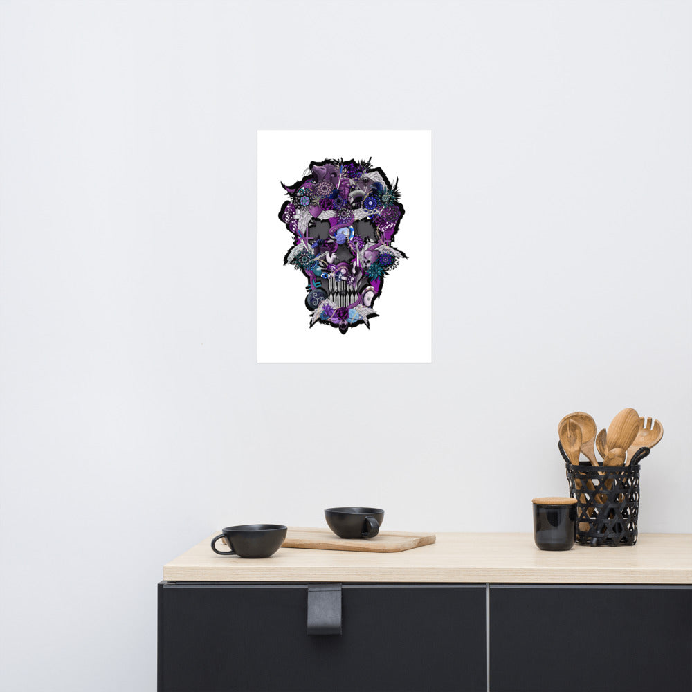 Skull Phantom by Phantom illustrations - Poster