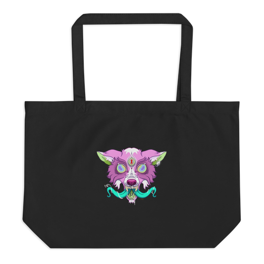 feat Koro Alana  - Large organic tote bag