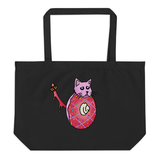 feat cr.em.y - Large organic tote bag