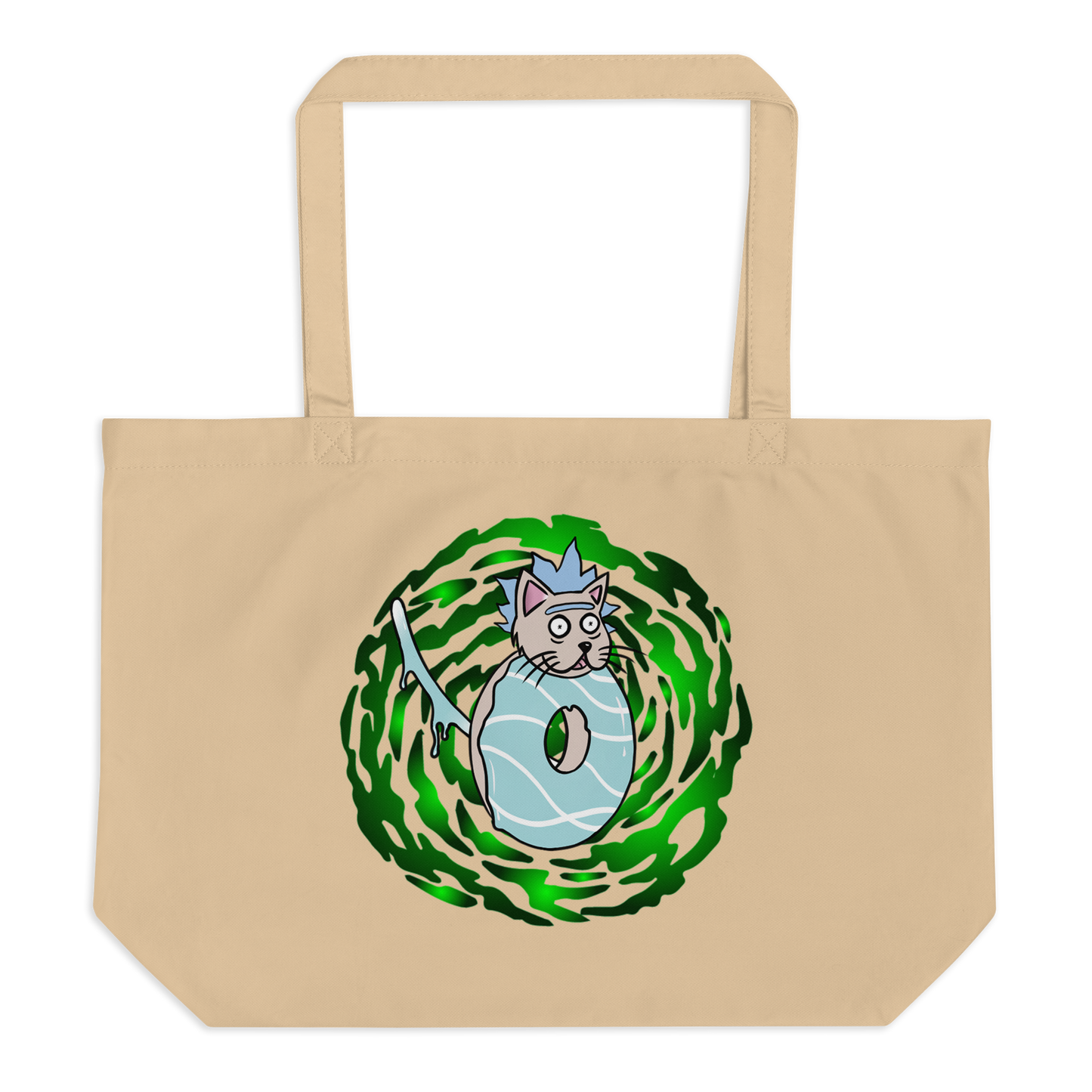 feat cr.em.y - Large organic tote bag