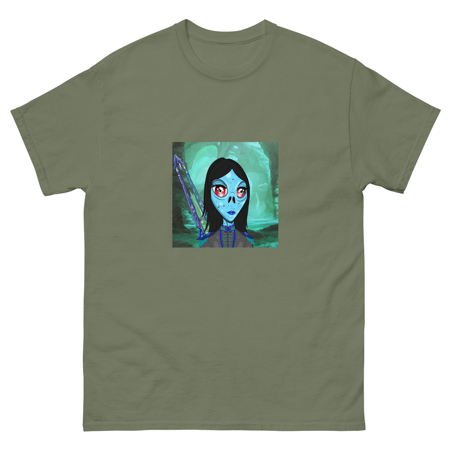 Alien #0028 by inkink Shivadelic - T-shirt