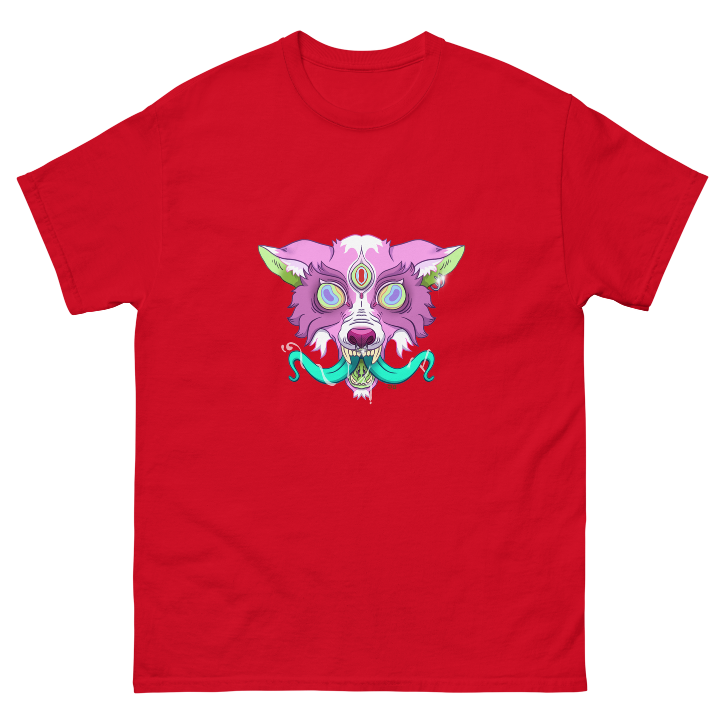 Viperin wolf by Koro Alana - T-Shirt