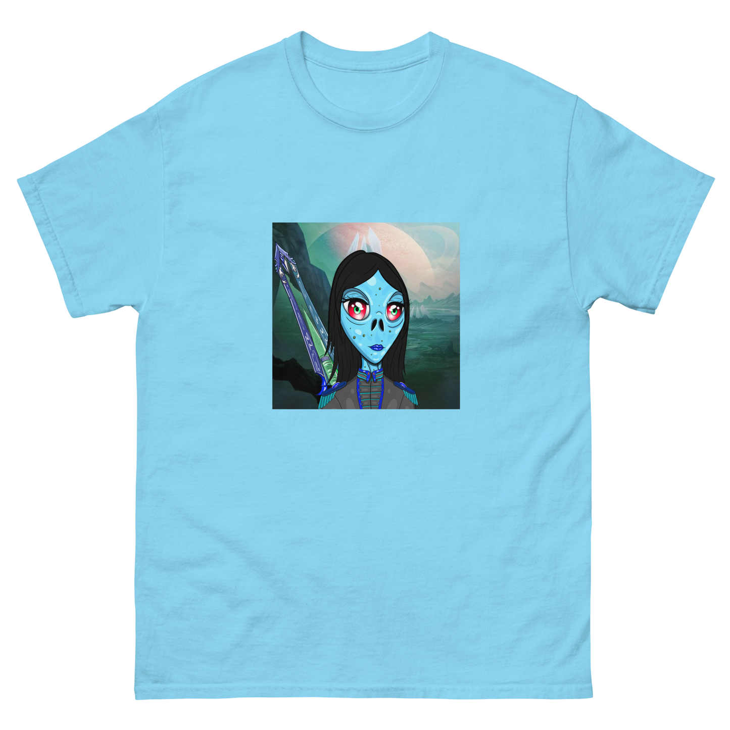 Alien #0028 by inkink Shivadelic - T-shirt