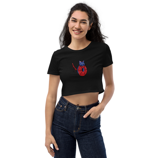 feat cr.em.y - Organic Crop Top