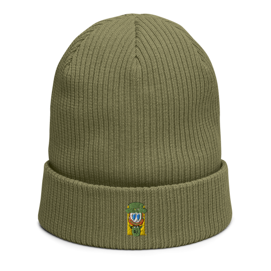 feat. SK - Organic ribbed beanie