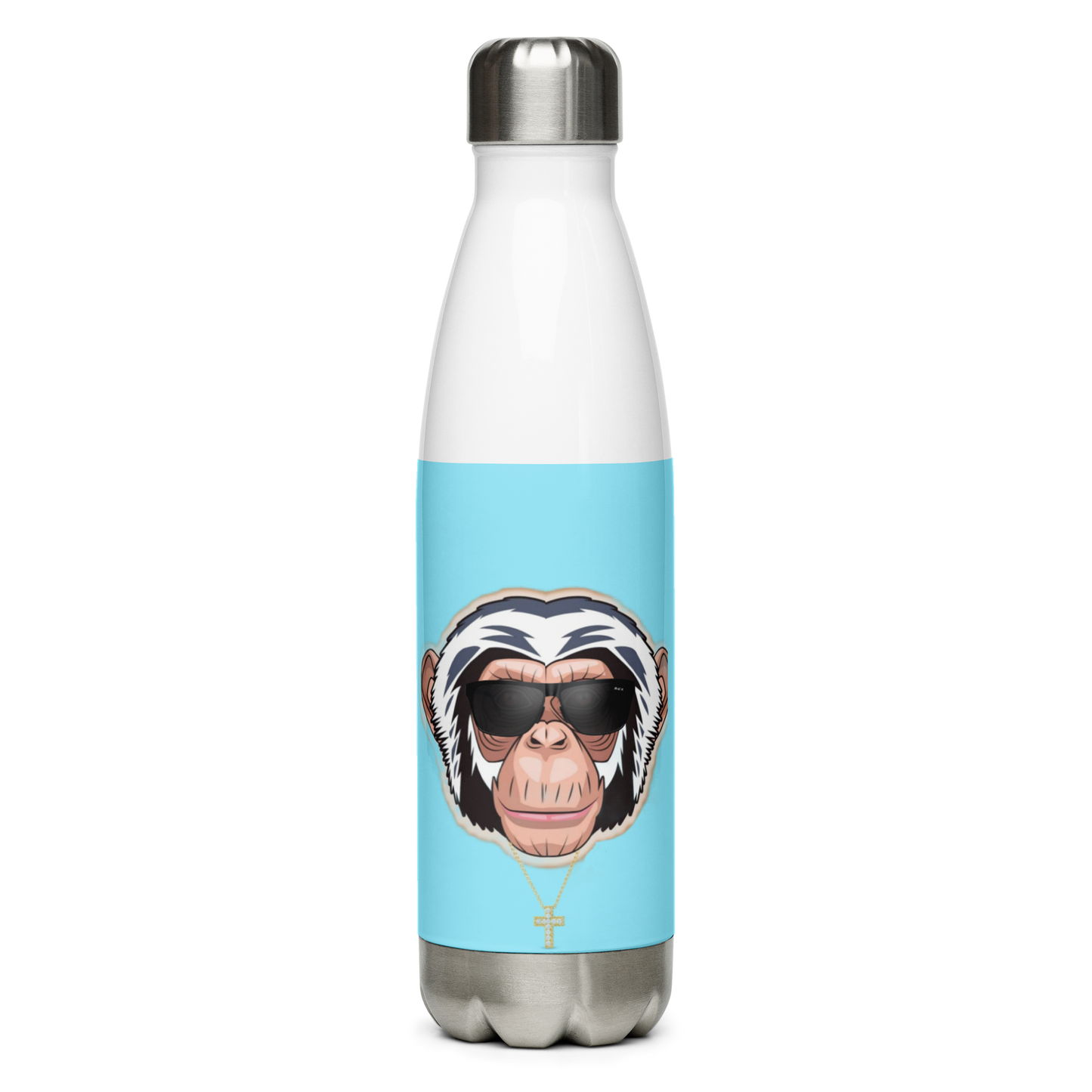 feat Precioux - Stainless Steel Water Bottle