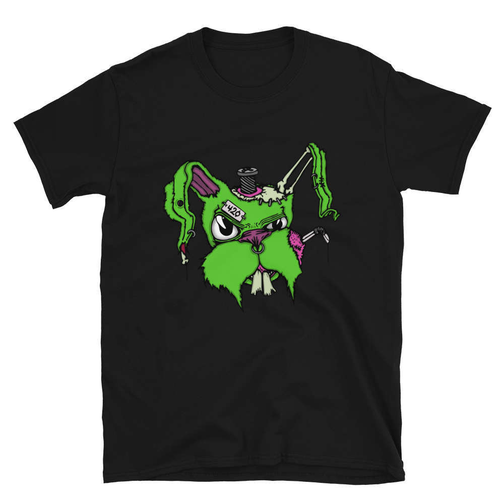 Twisted Bunny by Ralfvangal - T-Shirt