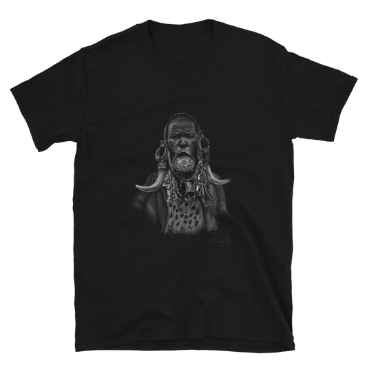 African Beauty by Samuel Friday - T-Shirt