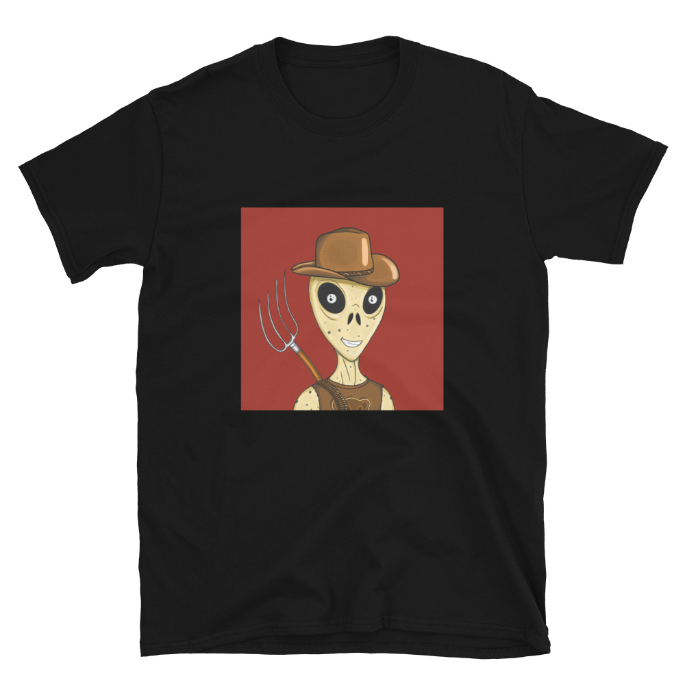 Alien #0015 by inkink Shivadelic  - T-Shirt